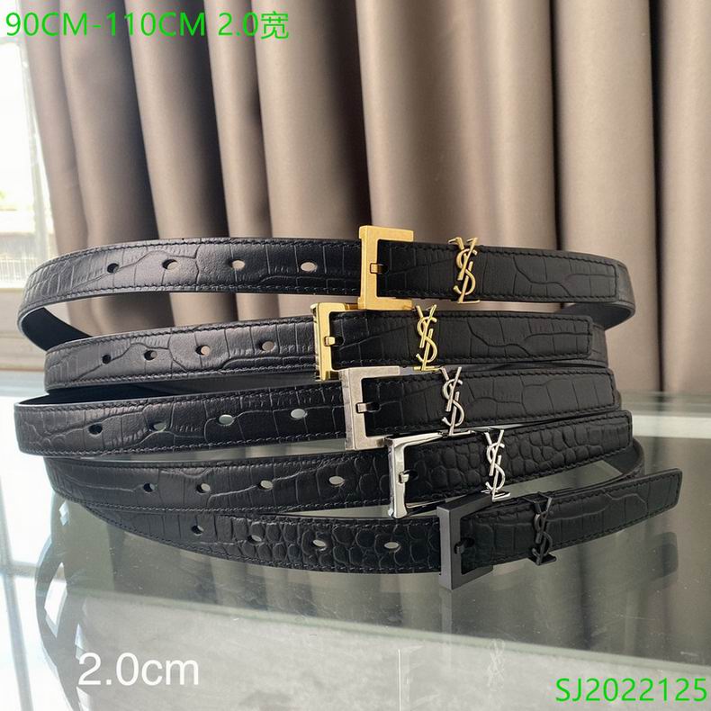 YSL Belt 20mmX90-110cm 7D03